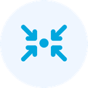 Centralized business system icon icon