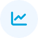 Data analytics technology icon icon